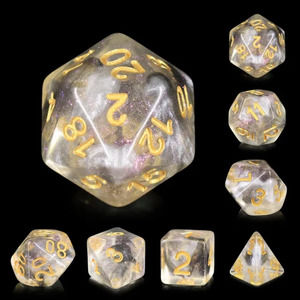 Sky Haze   Piece Acrylic Dice Set